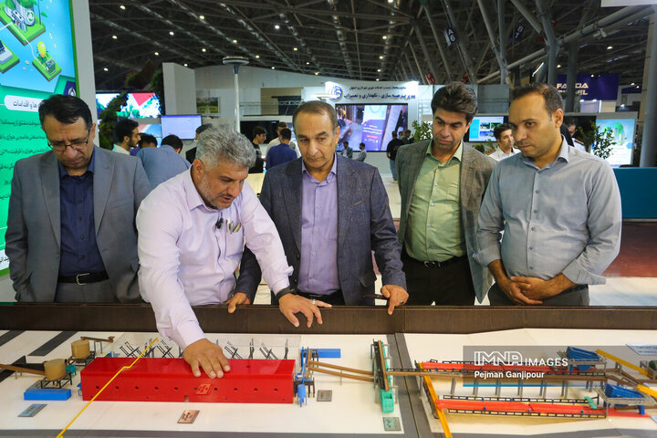 دومین روز نمایشگاه حمل‌ونقل و ترانزیت و مدیریت شهری اصفهان