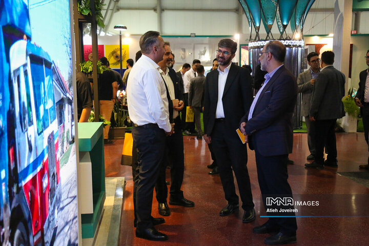 سومین روز نمایشگاه حمل‌ونقل و ترانزیت و مدیریت شهری اصفهان