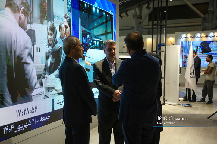 سومین روز نمایشگاه حمل‌ونقل و ترانزیت و مدیریت شهری اصفهان