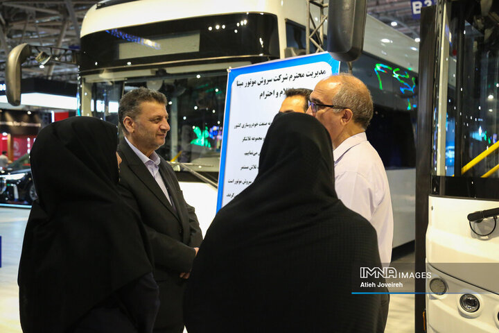 سومین روز نمایشگاه حمل‌ونقل و ترانزیت و مدیریت شهری اصفهان