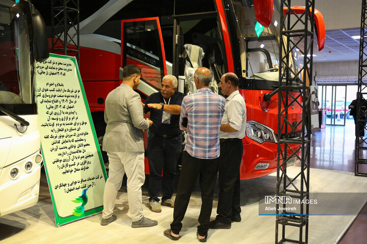 سومین روز نمایشگاه حمل‌ونقل و ترانزیت و مدیریت شهری اصفهان