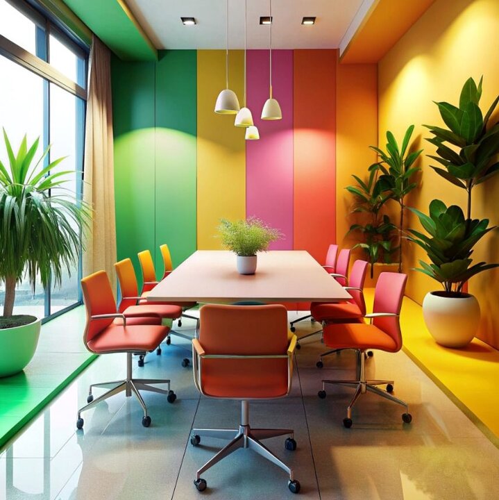 روانشناسی رنگ در مبلمان اداری؛ چه رنگی برای چه تیمی؟ روانشناسی رنگ در مبلمان اداری؛ چه رنگی برای چه تیمی؟