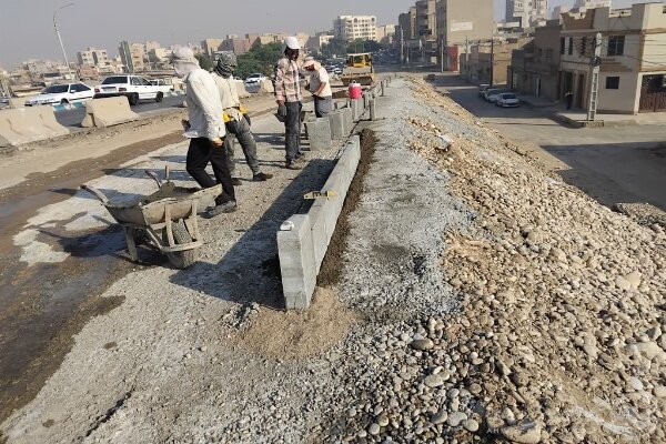 بهره‌برداری از پروژه بهسازی پل راهنمایی و رانندگی اهواز تا پایان شهریور