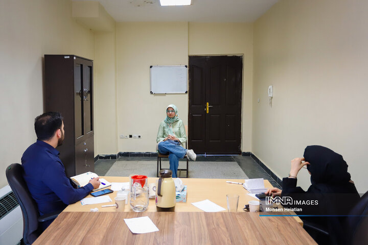 مصاحبه خبرنگاران نوجوان جشنواره فیلم کودک