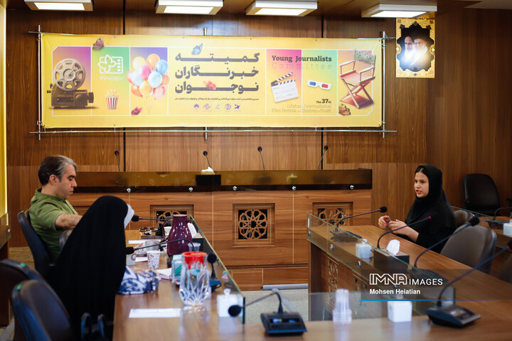 مصاحبه خبرنگاران نوجوان جشنواره فیلم کودک