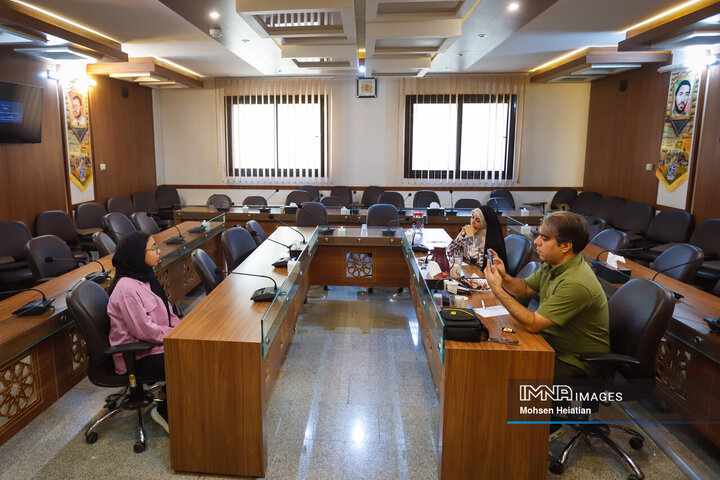 مصاحبه خبرنگاران نوجوان جشنواره فیلم کودک