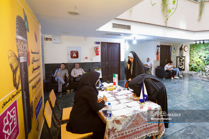 مصاحبه خبرنگاران نوجوان جشنواره فیلم کودک