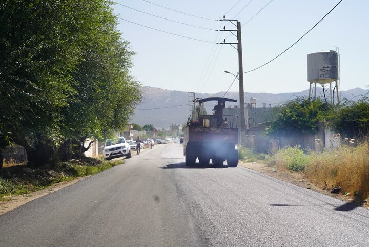 آسفالت‌ریزی ۱۰ هزار تنی در معابر شهر زنجان