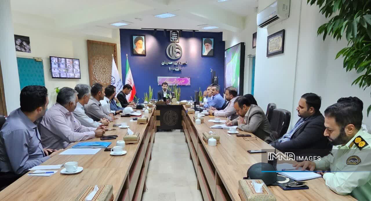 برگزاری جلسه ستاد مهر در منطقه ۱۰ اصفهان