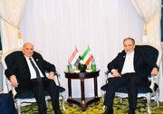 دیدار وزرای امور خارجه ایران و عراق