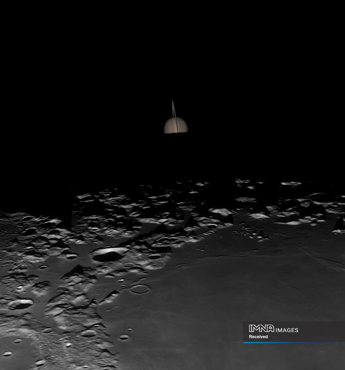 این تصویر، انتهای اختفای ماه زحل را در آگوست سال گذشته نشان می‌دهد. اگرچه این اتفاق برای هر مکانی روی زمین نادر است، اما در سال ۲۰۲۴، ۱۰ اختفا رخ داد - جایی که ماه از مقابل یک ستاره یا سیاره عبور می‌کند.