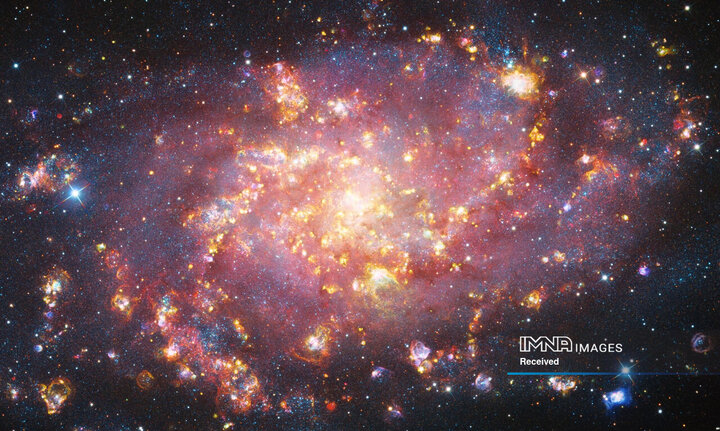 کهکشان مثلث، M33، ثبت شده در مجارستان