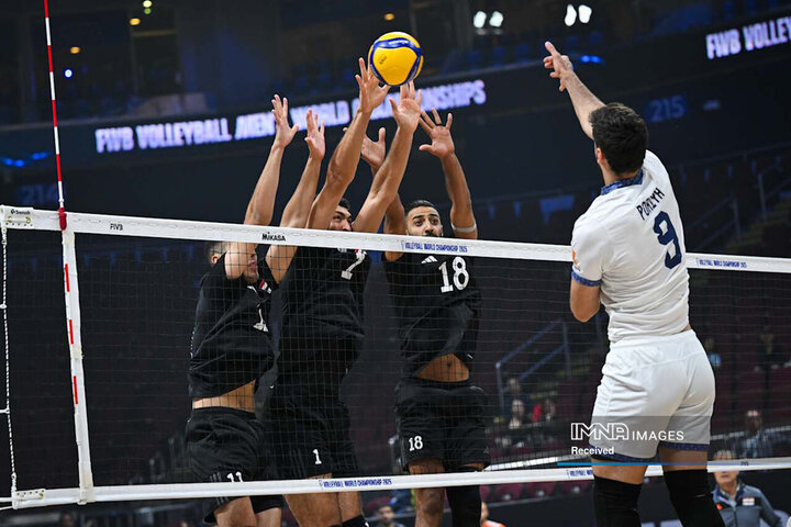 مسابقات والیبال قهرمانی جهان ۲۰۲۵: ایران - مصر