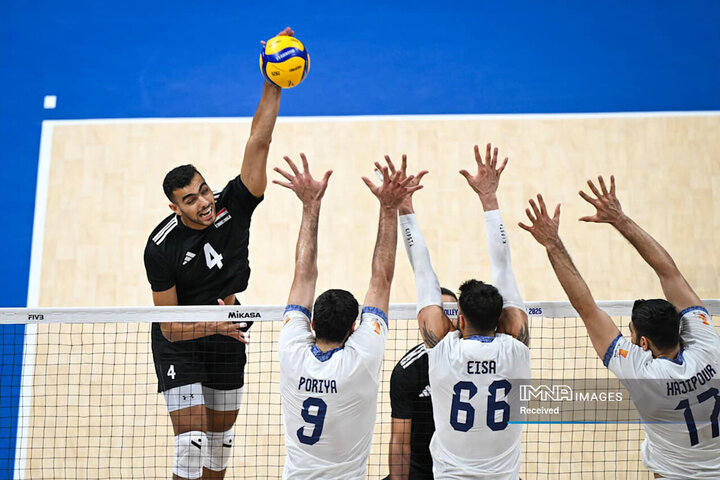 مسابقات والیبال قهرمانی جهان ۲۰۲۵: ایران - مصر