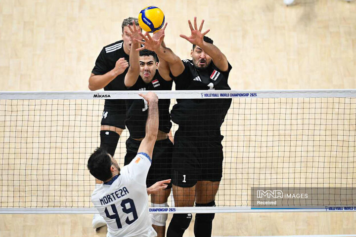 مسابقات والیبال قهرمانی جهان ۲۰۲۵: ایران - مصر