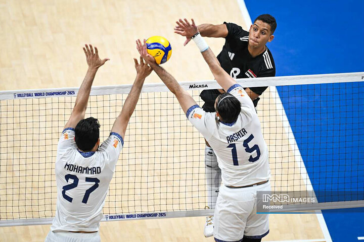 مسابقات والیبال قهرمانی جهان ۲۰۲۵: ایران - مصر