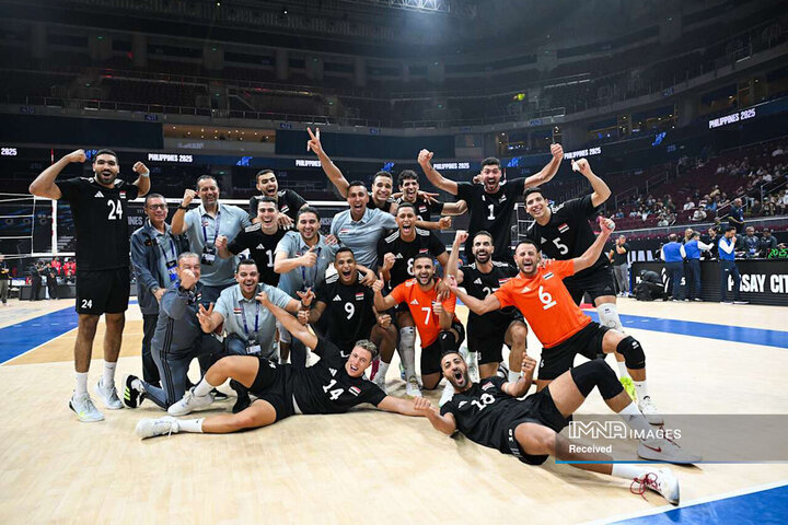 مسابقات والیبال قهرمانی جهان ۲۰۲۵: ایران - مصر