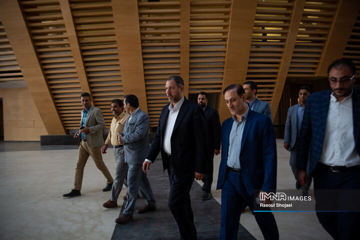 بازدید رئیس شورای عالی استان‌ها از پردیس سینمایی شهر رویاها و مرکز همایش‌های اصفهان