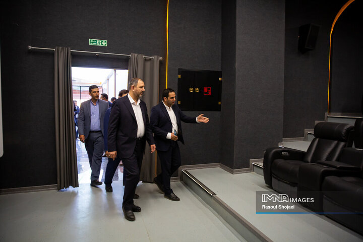 بازدید رئیس شورای عالی استان‌ها از پردیس سینمایی شهر رویاها و مرکز همایش‌های اصفهان