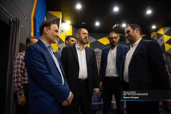 بازدید رئیس شورای عالی استان‌ها از پردیس سینمایی شهر رویاها و مرکز همایش‌های اصفهان