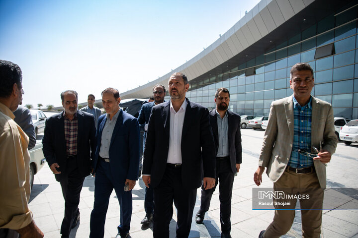 بازدید رئیس شورای عالی استان‌ها از پردیس سینمایی شهر رویاها و مرکز همایش‌های اصفهان