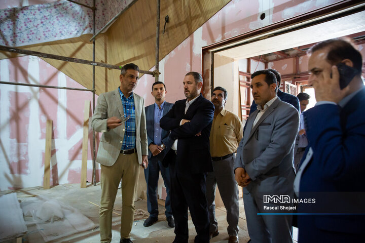 بازدید رئیس شورای عالی استان‌ها از پردیس سینمایی شهر رویاها و مرکز همایش‌های اصفهان