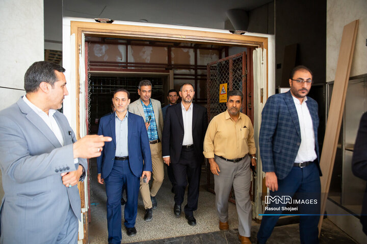 بازدید رئیس شورای عالی استان‌ها از پردیس سینمایی شهر رویاها و مرکز همایش‌های اصفهان