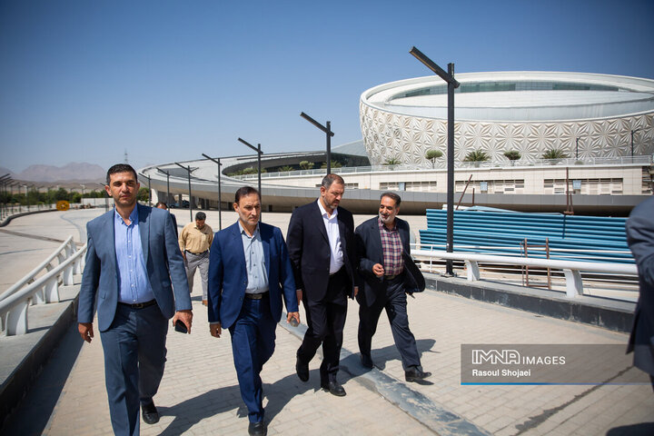 بازدید رئیس شورای عالی استان‌ها از پردیس سینمایی شهر رویاها و مرکز همایش‌های اصفهان
