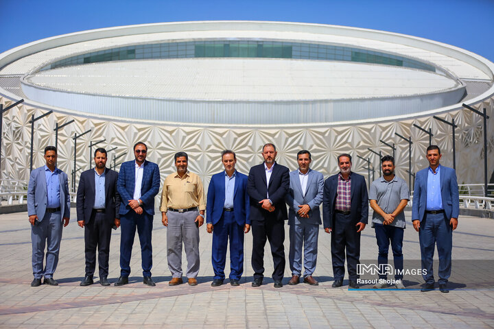 بازدید رئیس شورای عالی استان‌ها از پردیس سینمایی شهر رویاها و مرکز همایش‌های اصفهان