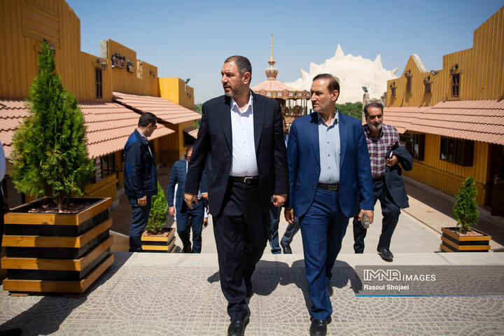 بازدید رئیس شورای عالی استان‌ها از پردیس سینمایی شهر رویاها و مرکز همایش‌های اصفهان