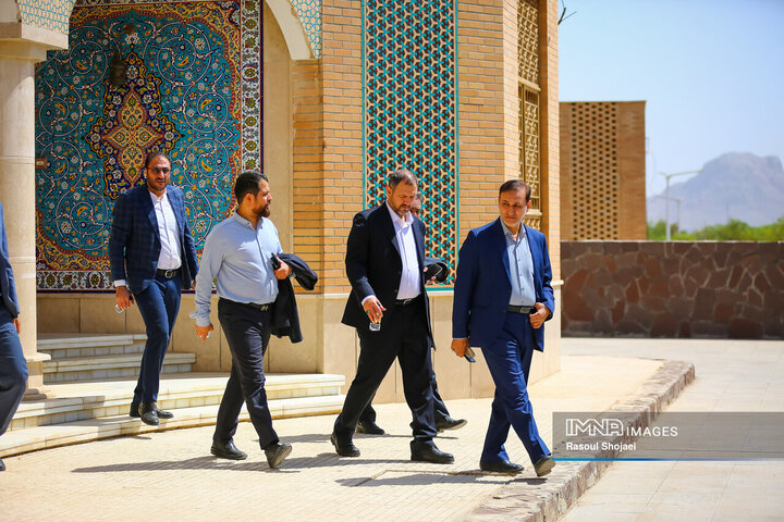 بازدید رئیس شورای عالی استان‌ها از پردیس سینمایی شهر رویاها و مرکز همایش‌های اصفهان