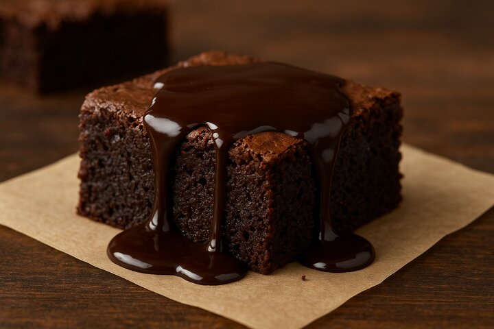 طرز تهیه کیک براونی شکلاتی خیس خانگی | دستور حرفه‌ای و نکات طلایی