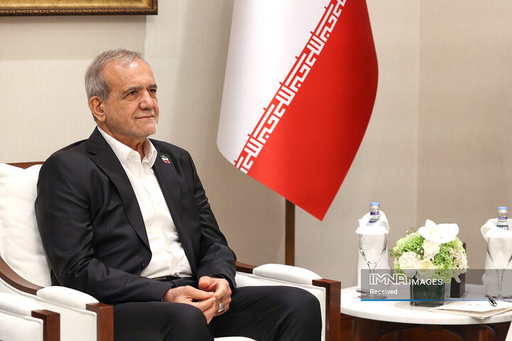 دیدار امیر قطر با رئیس جمهور