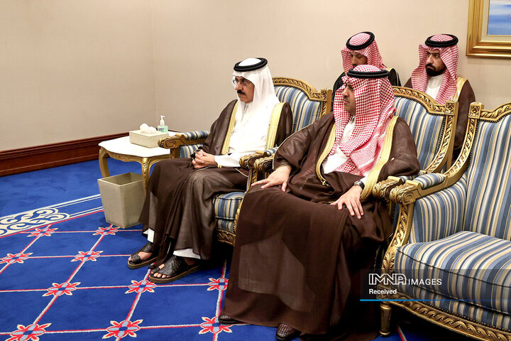 دیدار ولیعهد عربستان با رئیس جمهور