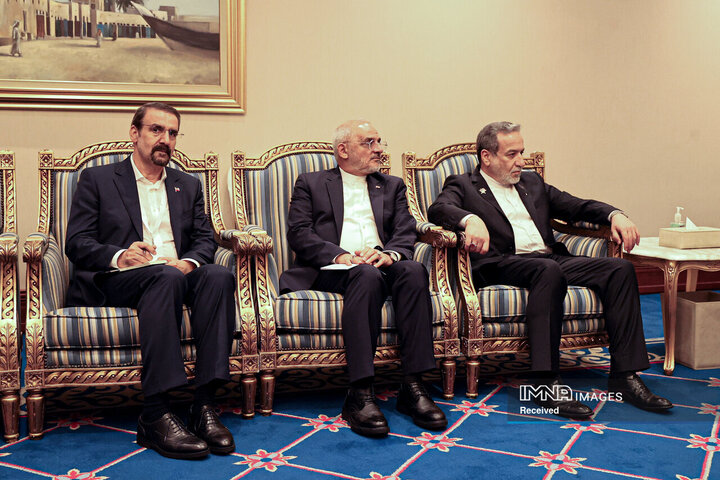 دیدار ولیعهد عربستان با رئیس جمهور