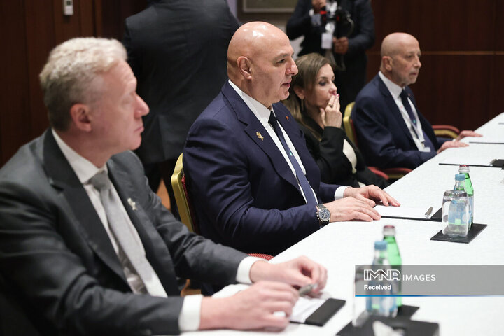 دیدار روسای جمهور ایران و لبنان