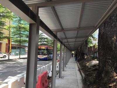 پیادهروی سبز در کوالالامپور با پیادهروهای خورشیدی