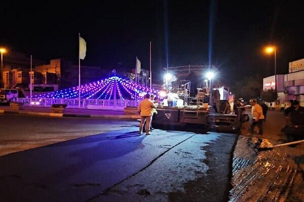 توزیع ۱۲ هزار تن آسفالت در معابر اصلی و فرعی تبریز