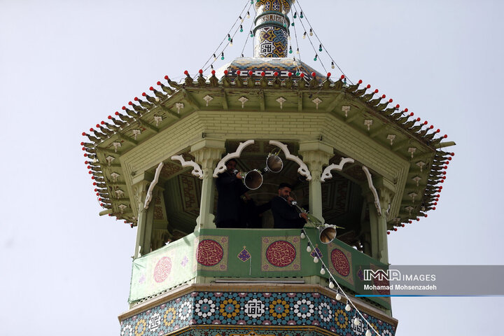 آیین استقبال از ورود کاروان نمادین حضرت معصومه(س) به شهر مقدس قم