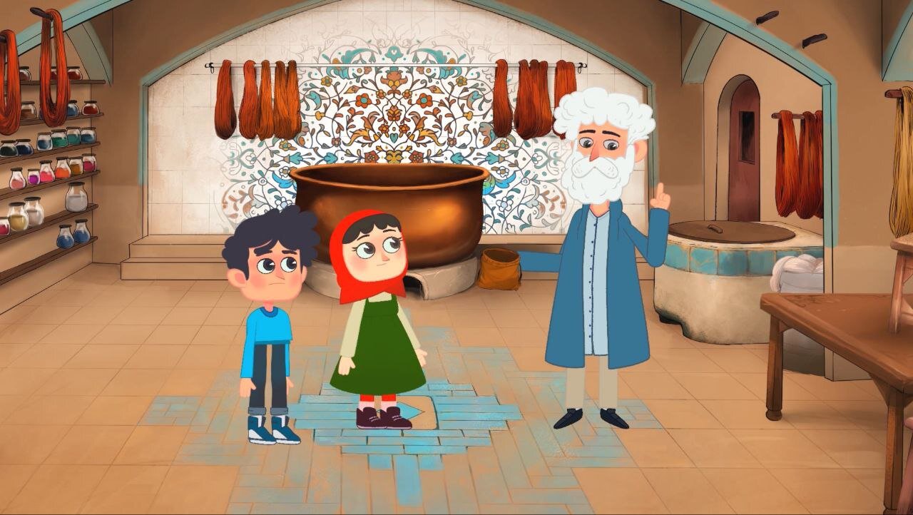 نقل افسانه‌های دنیای رنگ و نقش در پویانمایی «بافنده بهار»