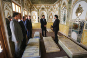 بازدید اعضای مجمع شهرهای تاریخی ایران از مجموعه تخت فولاد