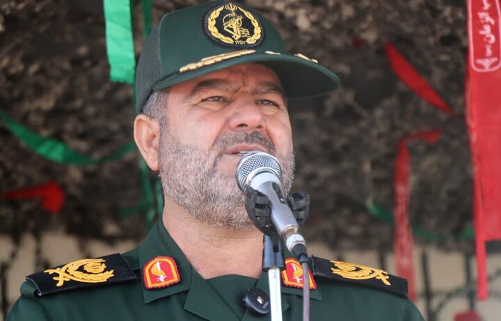 سردار انصاری: اقتدار ایران بر پایه وحدت و روحیه بسیجی است