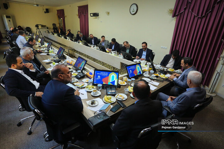 جلسه هیئت رئیسه مجمع شهرهای تاریخی ایران