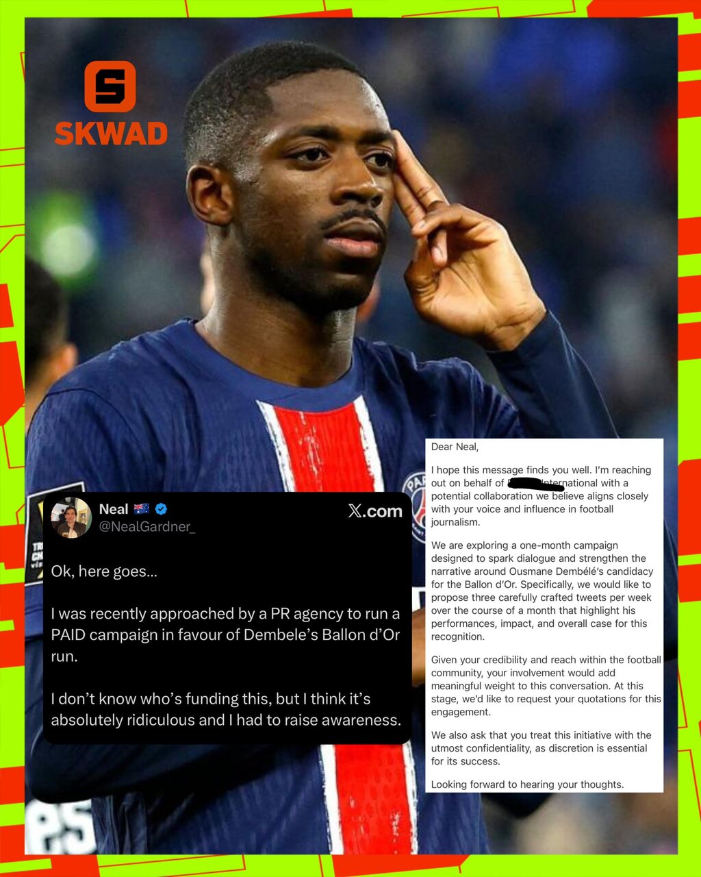 ادعای عجیب یک خبرنگار استرالیایی/ خرید رای با مبالغ سنگین برای عثمان دمبله + عکس