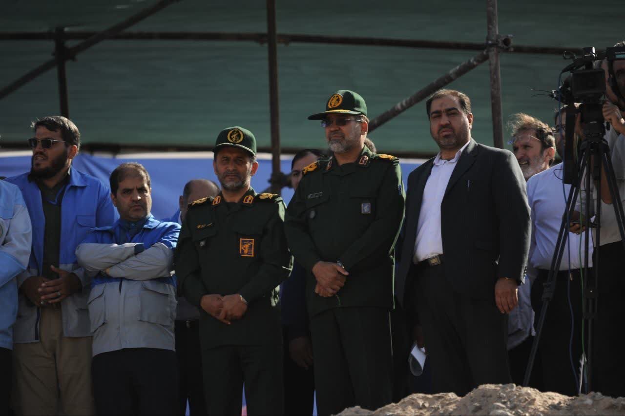 مانور تمامعیار استانی استقامت کویر با سناریوی زلزله ۵.۸ ریشتری در بافق