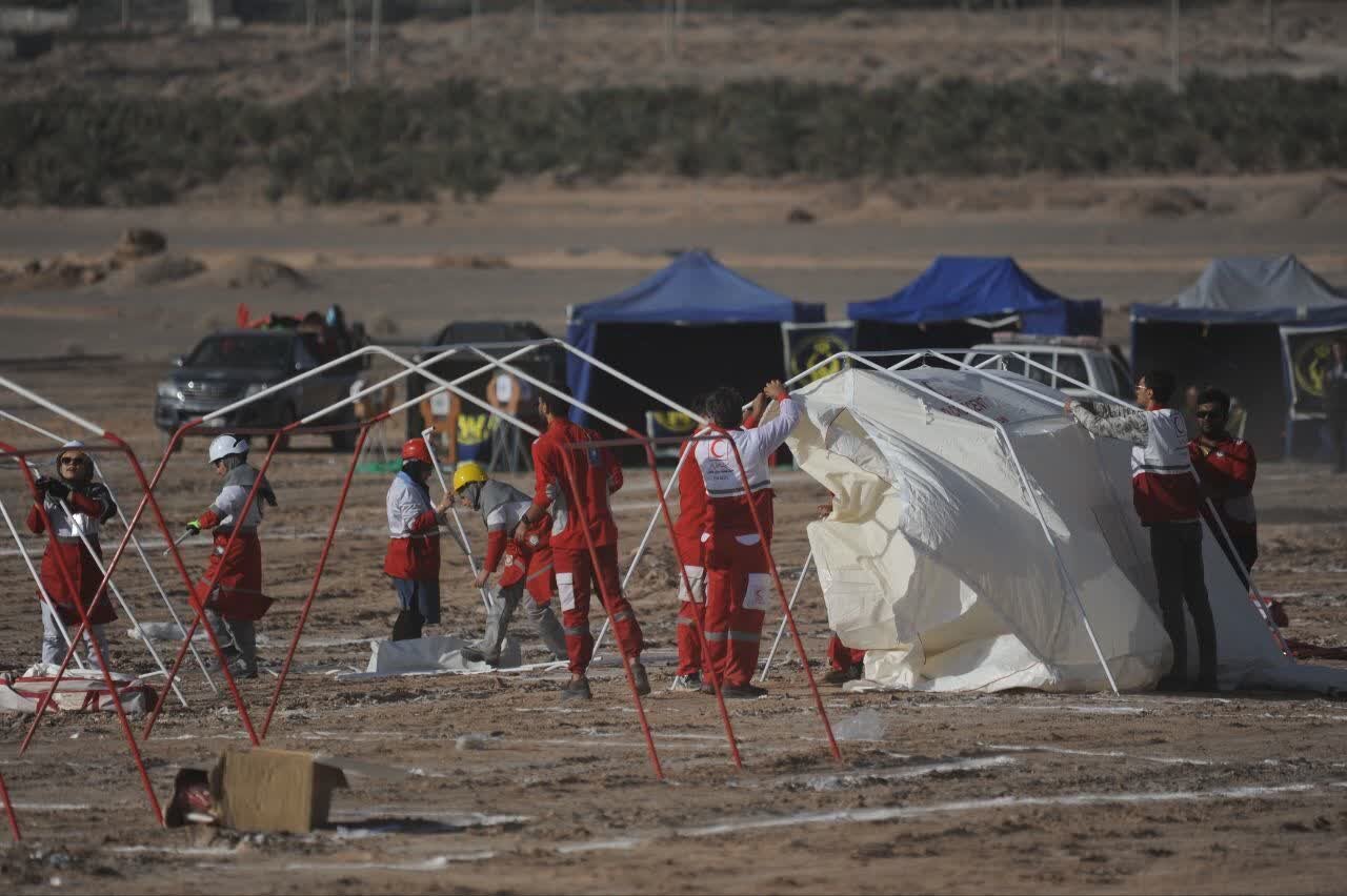 مانور تمامعیار استانی استقامت کویر با سناریوی زلزله ۵.۸ ریشتری در بافق