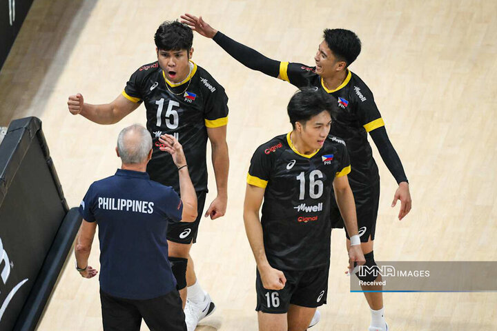 مسابقات والیبال قهرمانی جهان ۲۰۲۵: ایران - فیلیپین