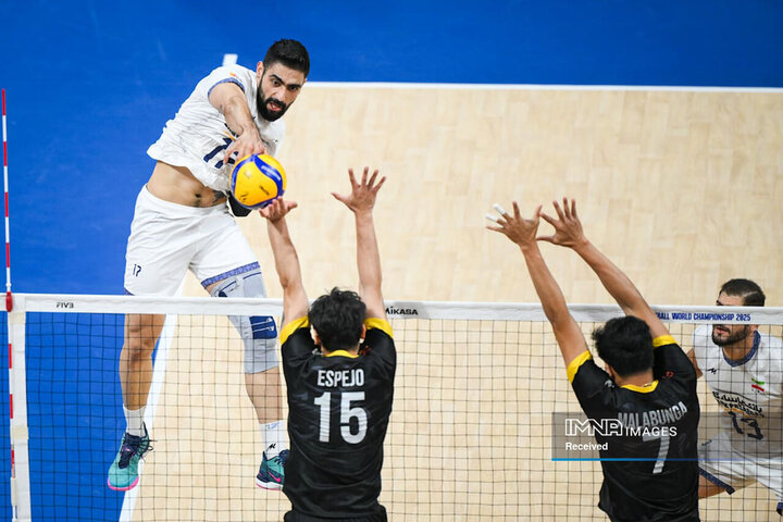 مسابقات والیبال قهرمانی جهان ۲۰۲۵: ایران - فیلیپین