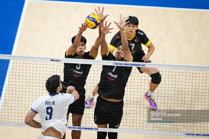 مسابقات والیبال قهرمانی جهان ۲۰۲۵: ایران - فیلیپین