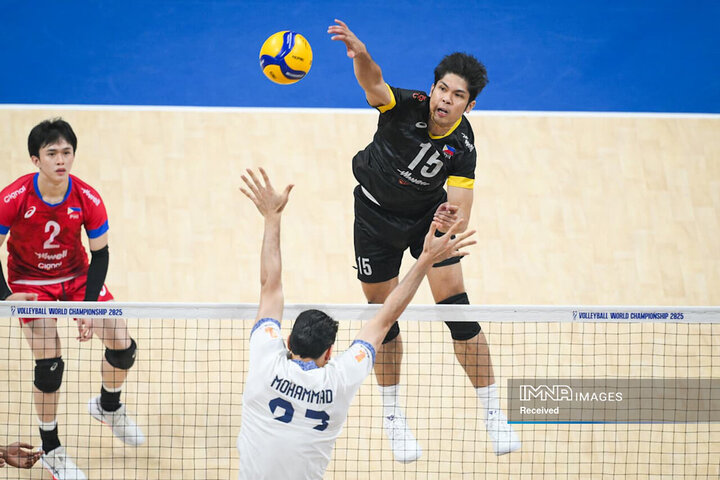مسابقات والیبال قهرمانی جهان ۲۰۲۵: ایران - فیلیپین